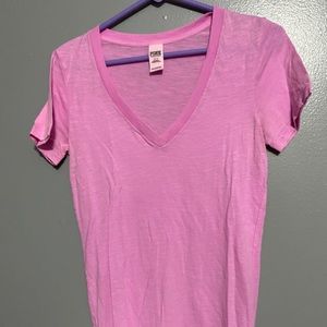 PINK v-neck top